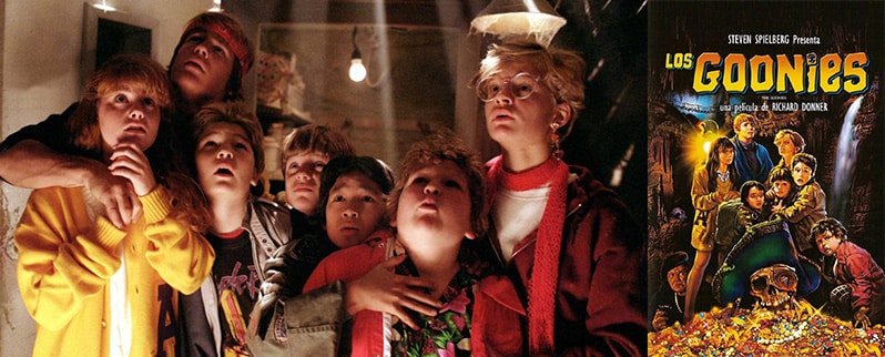 Los Goonies película infantil
