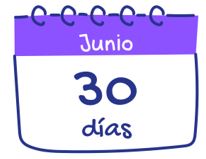 Los meses del año para niños