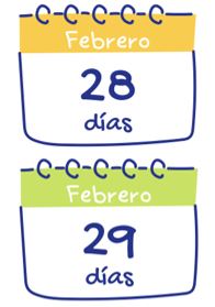 Meses del año para niños de primaria