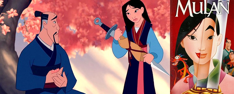Mulan película para niños