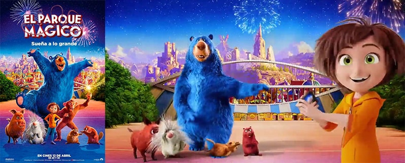 Película infantil El parque mágico