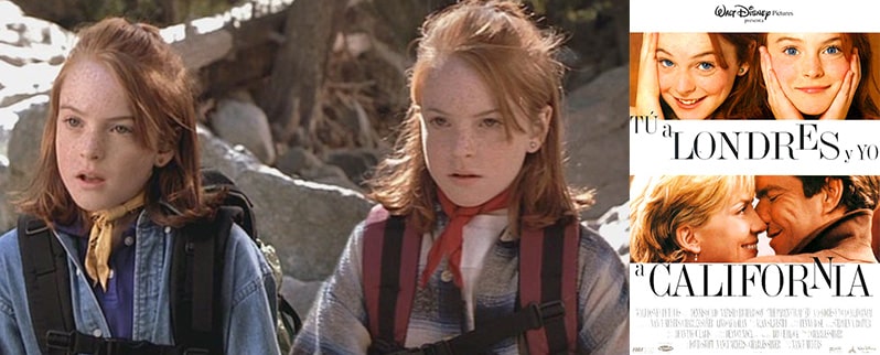Película infantil Tú a Londres y yo a California