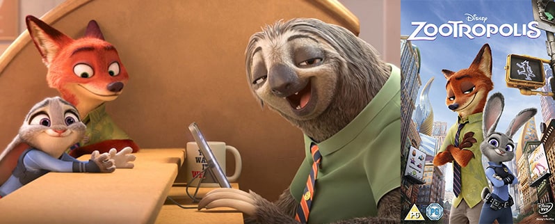 Película infantil Zootrópolis