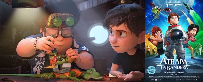 Película para niños Atrapa la bandera
