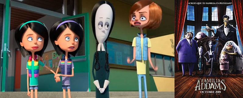 Película para niños La familia Addams