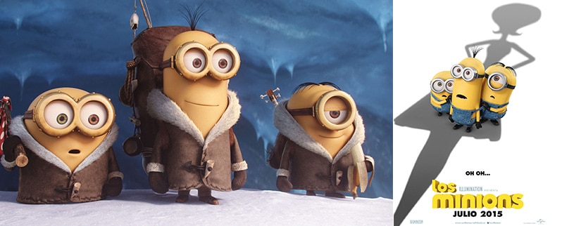 Película para niños Minions