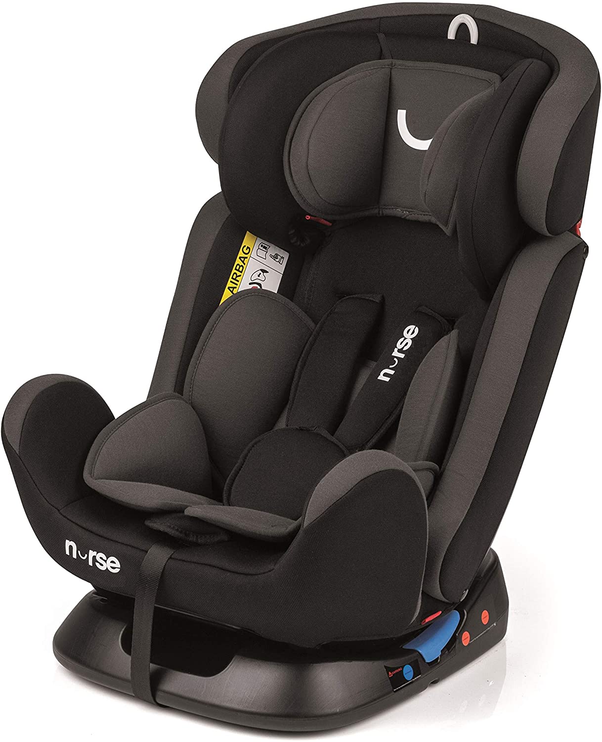 Nania - Asiento elevador, alzador coche niño, silla de coche BUBBLE FIX con  isofix 126-150 cm - De 8 a 12 años - Fabricado en Francia - Instalación