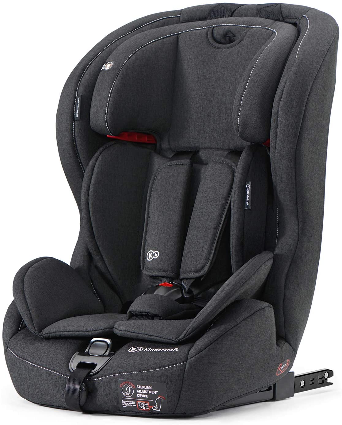 Silla de coche para niños Safety 1st negro y rojo Road Fix Isofix 2+3 -  Sillas de automóvil - Los mejores precios