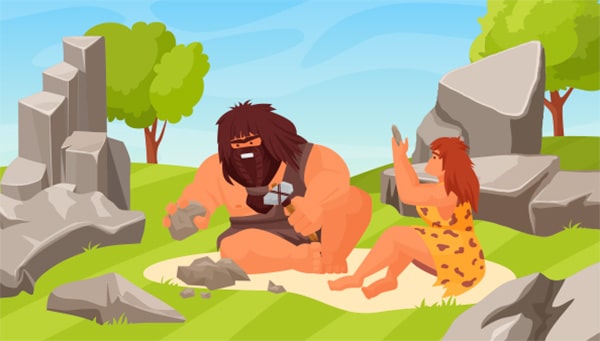 Edad de Piedra para niños de primaria