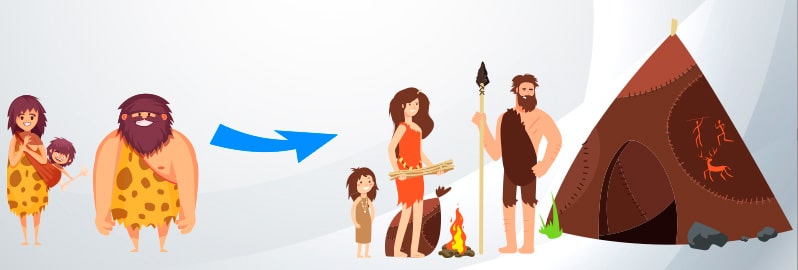 La Edad de Piedra para primaria