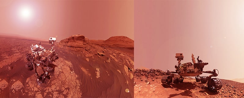 Expedición en Marte