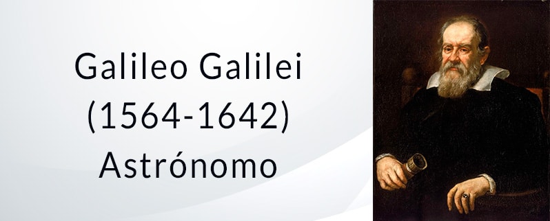 Galileo Galilei observó Marte con un telescopio