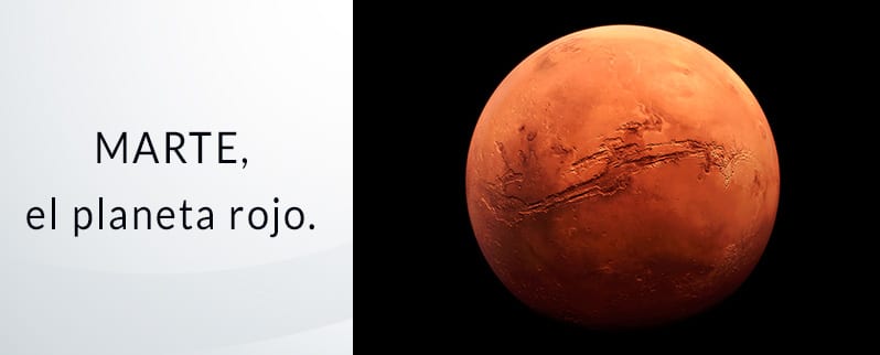 Marte el planeta rojo