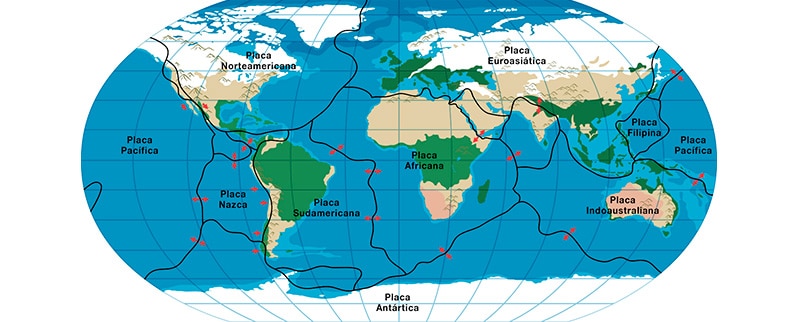 Las Placas Tectónicas de la Tierra