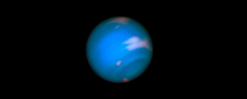 Neptuno visto con un telescopio