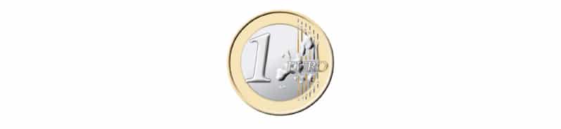 Monedas y billetes de euro para niños para primaria