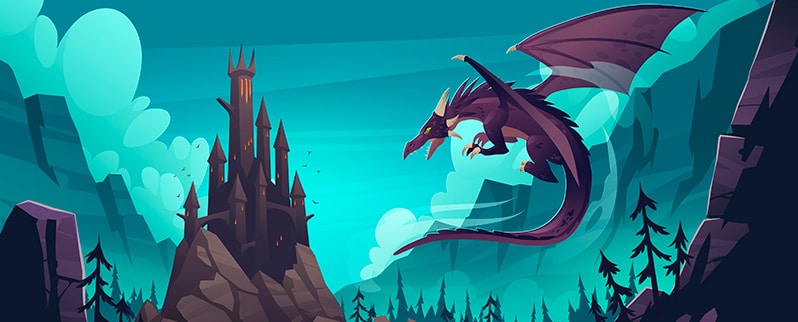 Cuentos de dragones para niños pequeños