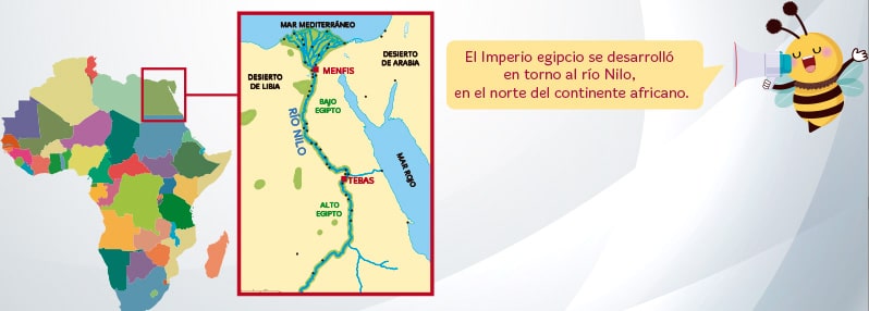 Faraones de Egipto para niños