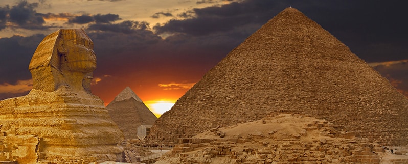Historia de las pirámides de Egipto