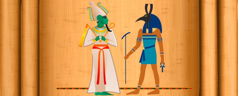 Los dioses egipcios para niños de primaria
