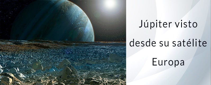 Jupiter Visto Desde Satelite Europa
