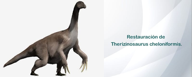 Restauración Therizinosaurus