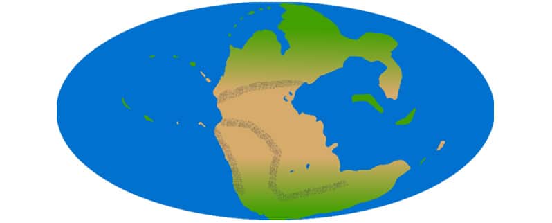 Era Mesozoica pangea