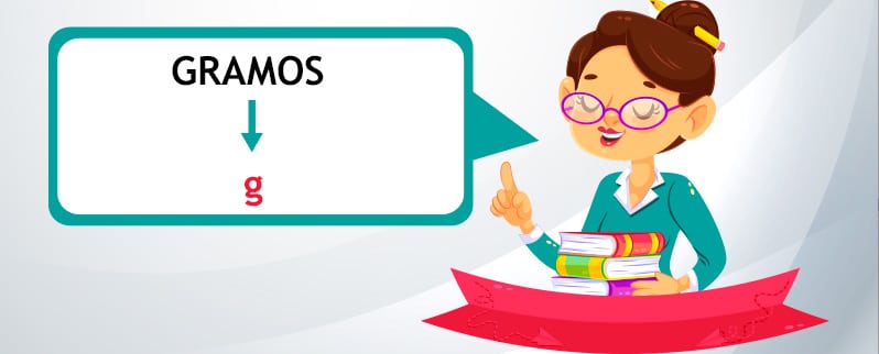 Abreviatura de gramos