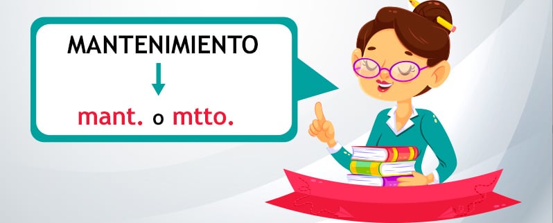 Abreviatura de mantenimiento