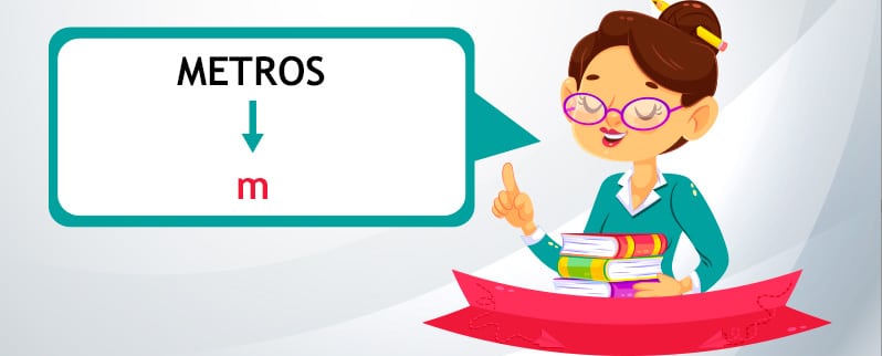 Abreviatura de metros