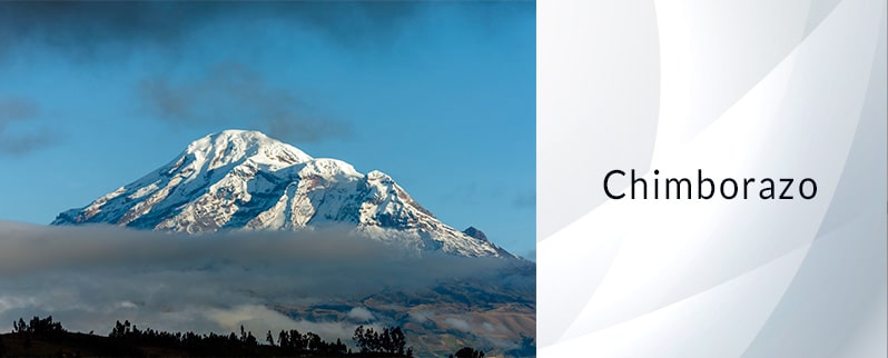 Montaña más alta del mundo: Chimborazo