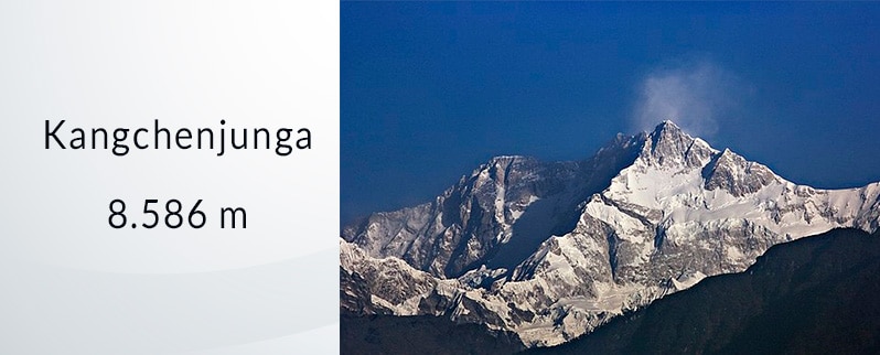 Montaña más alta del mundo: Kangchenjunga