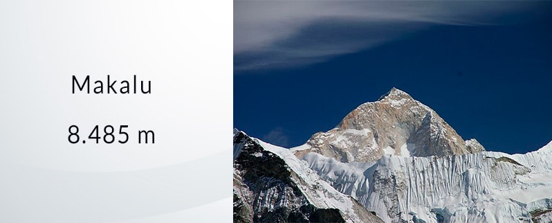 Montaña más alta del mundo: Makalu