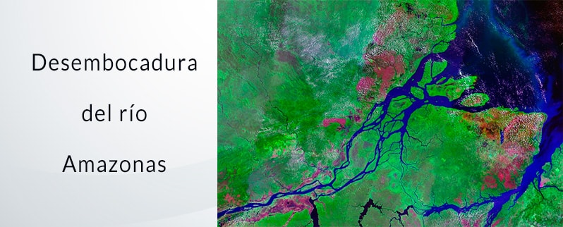 Ríos más caudalosos del mundo: Desembocadura del Amazonas