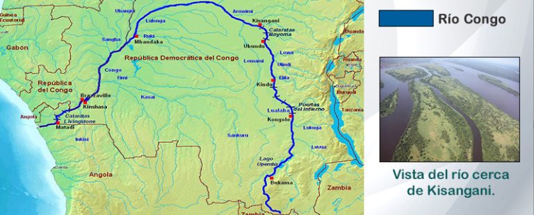 Mapa Rios Rd ⭐ Ríos del mundo