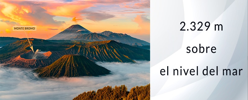 El volcán más grande del mundo: Monte Bromo