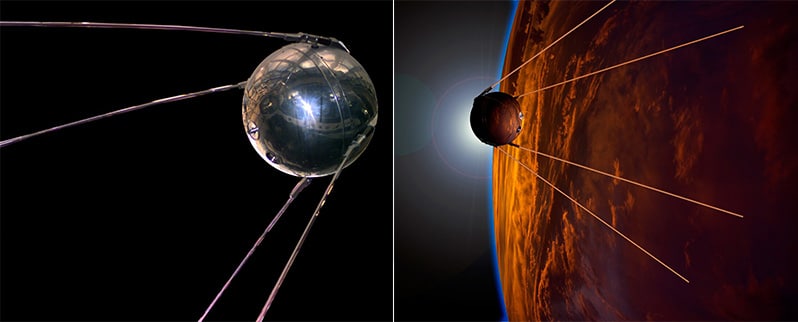 Viajes Espaciales Sputnik 1