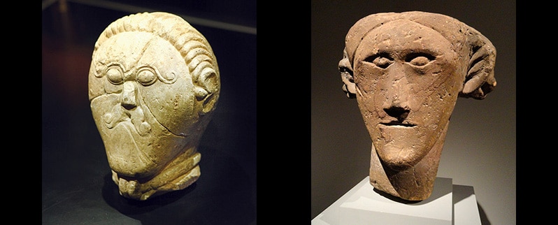 Los pueblos prerromanos: escultura Celta