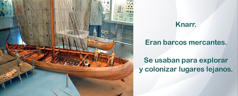 Barco Knarr Vikingo