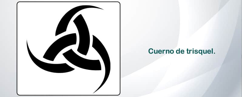 Cuerno Trisquel Vikingo
