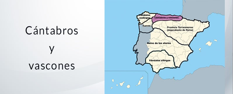 Visigodos: cántabros y vascones