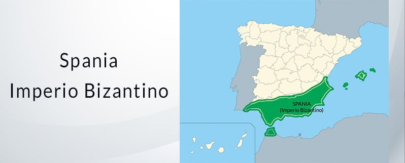 Visigodos: Spania provincia del imperio bizantino
