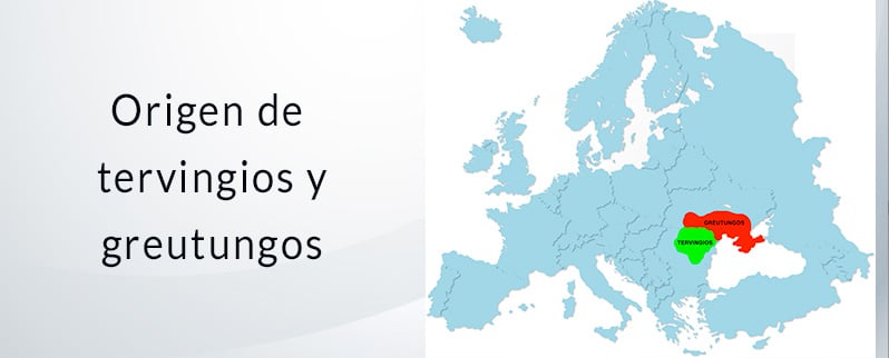 Visigodos: tervingios y greutungos