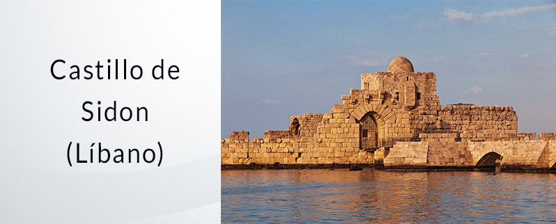 Los pueblos fenicios: Castillo de Sidon, Líbano