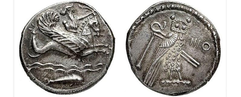 Los pueblos fenicios: Comercio con monedas fenicias