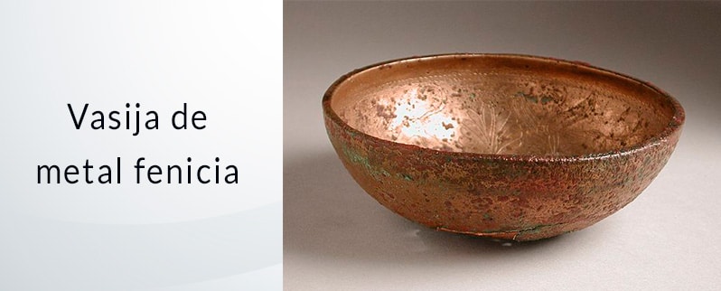 Los pueblos fenicios: Metalurgia fenicia