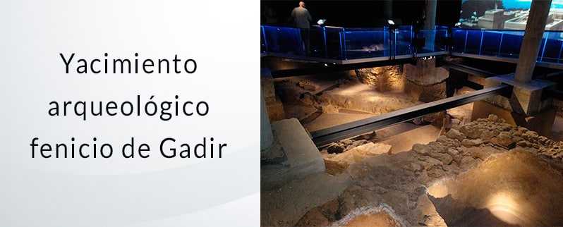 Los pueblos fenicios: Yacimiento arqueológico de Gadir