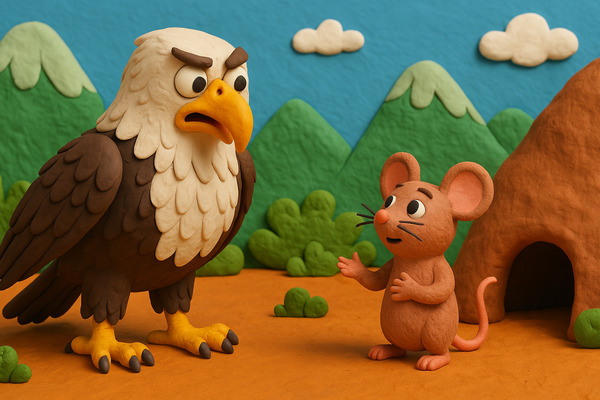 141 El Ratón Listo Y El águila Avariciosa