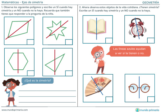 ▷ Ejes de Simetría 【Definición de Simetría y tipos de ejes】 con ejes de simetría ▷ Ejes de Simetría 【Definición de Simetría y tipos de ejes】